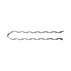 Remate Preformado de Acero Galvanizado para fibra Mini-ADSS, Diámetros 6-7 mm (Estructura de 4 hilos con Polvo Abrasivo)
