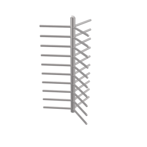 Eje Central de Refacción para Torniquetes Hikvision SENCILLOS de Cuerpo Completo / Solo compatible con DS-K3H4410 / Acero Inoxidable