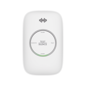 (HikFire) Detector de Gas Natural Metano (CH4) / Alarma Temprana / Salida para cierre de Válvula y/o activación de Ventilador / Protección IP30 / Alarma de 70dB a 115dB a 1 metro de distancia