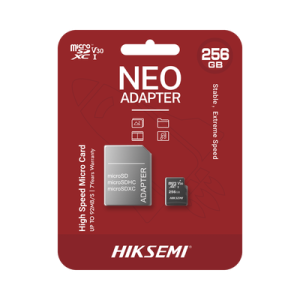 Memoria microSD con Adaptador / 256 GB / Clase 10 / NAND TLC / 92 MB/s Lectura / Multipropósito