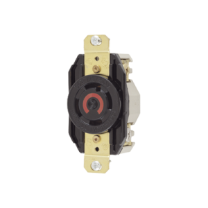 Receptáculo con Bloqueo de Media Vuelta Industrial 30 a 125/250 V CA / 3 Polos 4 Hilos / Nema L14-30R.