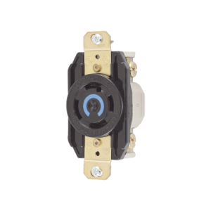 Receptáculo con Bloqueo de Media Vuelta Industrial 30 A 250 V CA / 3 Polos 4 Hilos / Nema L15-30R.