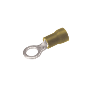 Zapata Terminal de Ojillo para Tornillo 5/16 in (8 mm)/ Calibre 12-10 AWG / Con Aislamiento de Vinilo.