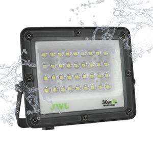 Reflector Tipo Lupa 100 W / Flujo luminoso 10 000 lm / 110 - 240 Vca~ 60Hz / Dimensiones 270 x 210 x 22 mm / Uso en exterior IP66.