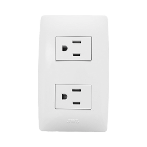 Contacto Dúplex de 127 V~60 HZ 15 A / Color Blanco.