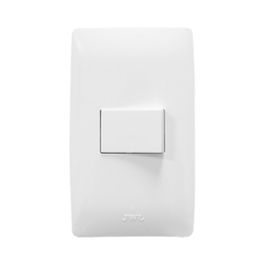 Apagador Sencillo de 127 V~60 Hz 10 A / Color Blanco.
