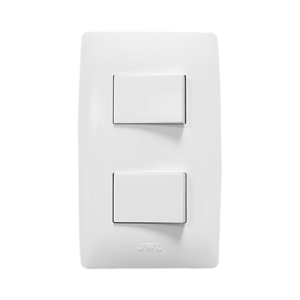 Apagador Escalera Doble de 127 V~60 Hz 10 A/ Color Blanco.