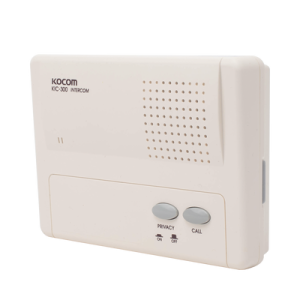 Extensión para sistema de intercomunicadores KIC-301, KIC-304 and KIC-308