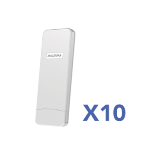 Kit WiFi para Comunidades (10 AP) / Solución WISP Lista para Despliegue / Cobertura hasta 800 m / Administración en Nube Gratuita
