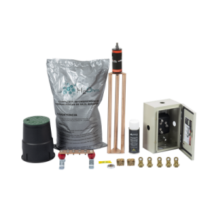 Kit de Tierra Física modelo TG100K con Electrodo Magnetoactivo 67 x 17 cm, capacidad Max: 100 AMP