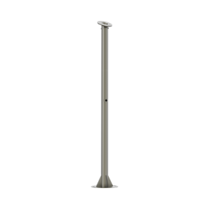Poste para Cámara ANPR / Compatibilidad con cámara DS-TCG406-E(S),DS-TCG406-E(ER)(2812)/ Altura de 1.5 Metros / Color Gris