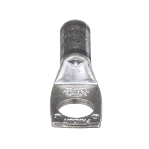 Zapata de compresión LCA4-38-L, para cal. 4 Awg, Barreno para tornillo prisionero de 3/8, 1 Pz