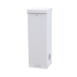 Gabinete para Piso, Capacidad, 31 Unidades de Rack, Doble puerta y Postes frontales e intermedios ajustables, Color Blanco, Se envía el Gabinete Armado.