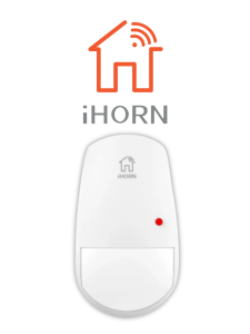 IHORN LH990F - Sensor de movimiento inalambrico / 433 Mhz / Compatible con panel ND1 y N8003