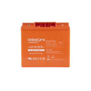 Batería de respaldo 12 V | 18 Ah | AGM | Certificada UL94-V0 Retardante a la Flama | Especial para Seguridad Electrónica | UPS | Sistemas de Emergencia | Vida útil 5 años | Terminales T1