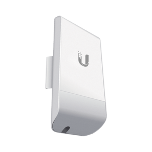NanoStation airMAX locoM5 CPE, hasta 150 Mbps, frecuencia 5 GHz (5170-5875 MHz) con antena integrada de 13 dBi