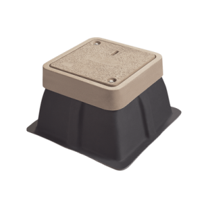 Registro para Alumbrado Público 12x12x18 Pulgadas (30.48 x 30.48 x 45.72 cm), Resistencia 3 Toneladas, Uso Peatonal