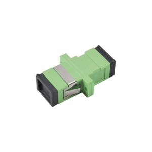 Módulo Acoplador de Fibra Óptica Simplex SC/APC a SC/APC para Fibra Monomodo