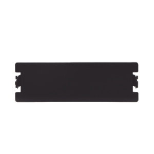 Placa Ciega Color Negro para Distribuidor de Fibra Óptica LP-ODF-8024