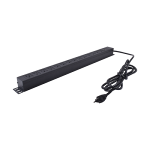 Unidad de Distribución de Energía (PDU) / 14 Tomas / 125 V / Montaje Vertical / Cable 1.90 m (6.2 ft) / Gabinete 650 mm (25.6 in) de Ancho