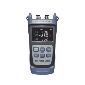 Medidor de Potencia Óptica (OPM) para Fibra Óptica en Redes FTTx / Soporta 3 Longitudes de Onda: 1310nm, 1490nm y 1550nm / Rango de Medición de -40 a 25dBm