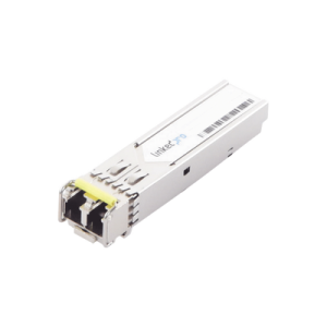 Transceptor Óptico SFP (Mini-Gbic) / Monomodo 1310 nm / 1.25 Gbps / 1000BASE-LX / Conectores LC/UPC Dúplex / DDM / Hasta 20 km