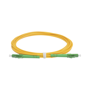 Jumper de Fibra Óptica Monomodo LC/APC-LC/APC Simplex de 3 Metros (9.84 Pies), 2mm
