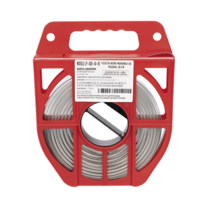 Fleje de Acero Inoxidable 304 de 3/4", 0.70 mm, 30.5 metros