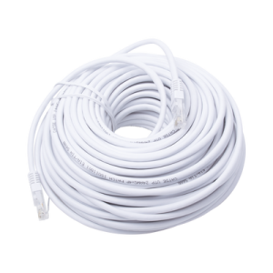 Cable de Parcheo UTP Cat5e - 30 Metros (98.43 Pies) - Blanco