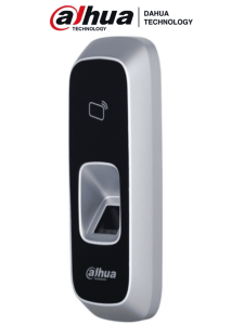 DAHUA ASR1102A-D(V3) - Lectora de Huella y Tarjetas ID/ 125 kHz/ 3,000 Huellas/ Comunicación RS-485/ Reconocimiento de Huella de 360 Grados/ Tiempo de Respuesta 