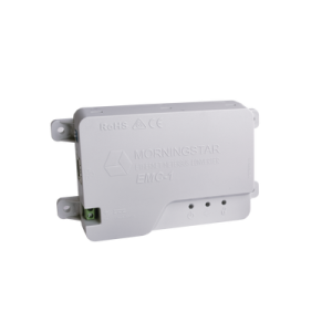 Convertidor Ethernet a MeterBus EMC-1 / Monitoreo Remoto IP / 12V 24V 48V / MODBUS / Compatible TriStar ProStar SunSaver