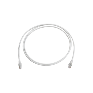 Patch Cord MC6 Modular Cat6 UTP, CM/LS0H, 2.13 Metros (7 Pies), Color Blanco