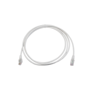 Patch Cord MC6 Modular Cat6 UTP, CM/LS0H, 2.13 Metros (7 Pies), Color Blanco, Versión Bulk (Sin Empaque Individual)