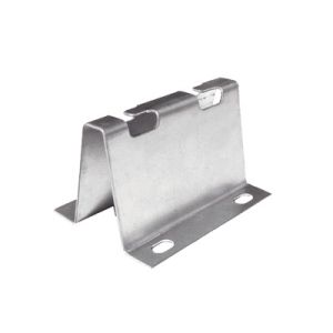 Soporte de piso falso directo, ideal para llegada a Rack, con acabado Electro Zinc