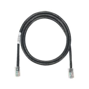 Cable de Parcheo UTP Categoría 5e, con Plug Modular en Cada Extremo - 2 Metros (6.56 Pies) - Negro