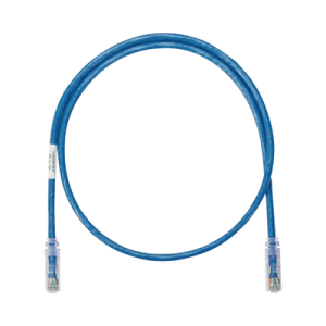 Cable de Parcheo UTP Categoría 6, con Plug Modular en Cada Extremo - 1.22 Metros (4 Pies) - Azul