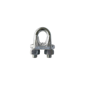 Nudo/perro 1/4" de acero forjado .