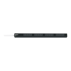 PDU Básico para Distribución de Energía, Enchufe de Entrada NEMA 5-20P, Con 16 Contactos NEMA 5-20R, de Instalación Vertical, 20 Amp, 120 Vca