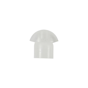 TAPON D/PLASTICO TRANSP.P/MICROFONO (100 PZAS)