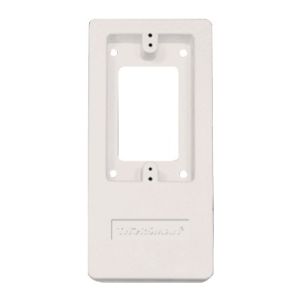 Caja de contactos color blanco de PVC auto extinguible, para canaletas PT48 (7100-01001)