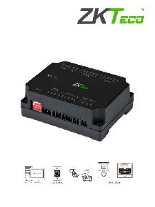 ZKTECO DM10 - Expansor para Panel de Control de Acceso C2-260 ZKT0720004 para Aumentar 1 Puerta por medio de RS485 / Agregando el Expansor DM10 puedes Aumentar y Controlar hasta 8 Puertas / Cuenta con Comunicación Wiegand /