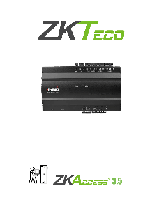 ZKTECO INBIO160 - PANEL DE CONTROL DE ACCESO PARA 1 PUERTA / 2 LECTORAS / 3 MIL HUELLAS / PULL SDK