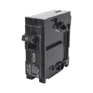 Interruptor automático enchufable tipo QP 1 polo, 15 amp.