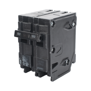 Interruptor automático enchufable tipo QP 2 polos, 100 amp