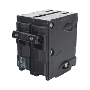 Interruptor automático enchufable tipo QP 2 polos, 60 amp