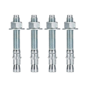 Kit de Anclaje a Piso, Para Rack de 2 o 4 Postes, Fabricado en Acero, 4 Piezas