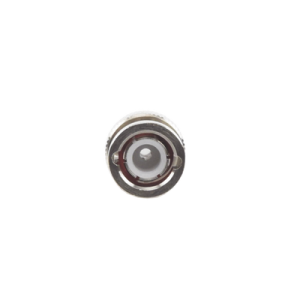 Conector BNC Macho de Anillo Plegable para Cable LP-195, LP-142, LMR-195, RG-58/U, RG-142/U, Níquel/ Oro/ Delrin.
