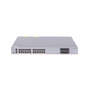 Switch Core Administrable Capa 3 con 24 puertos Gigabit + 8 SFP+ para fibra 10Gb, gestión gratuita desde la nube.