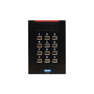 Lector con Teclado 921 PROX HID, EM /iClass SEOS (no clonable) /iClass SE/ iClass SR/ iClass /Mifare Classic, DesFire, Bluetooth/ Garantía de por Vida