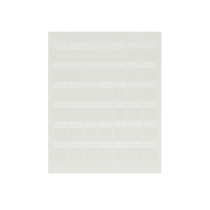 Hojas con 2500 Etiquetas Auto-Laminadas para Impresora Láser/Inyección de Tinta, para Cables de 2 a 4.1 mm de Diámetro (18 - 14 AWG)